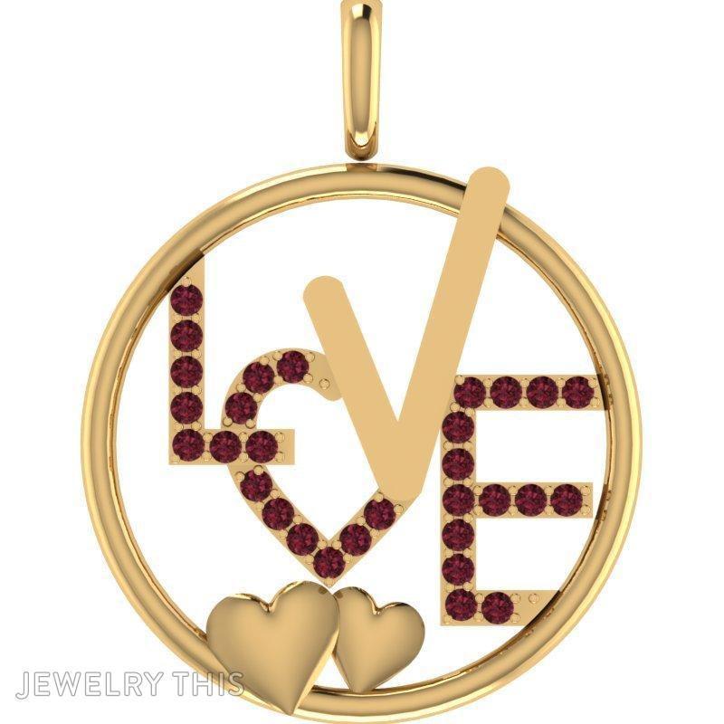Love pendant design Outlet