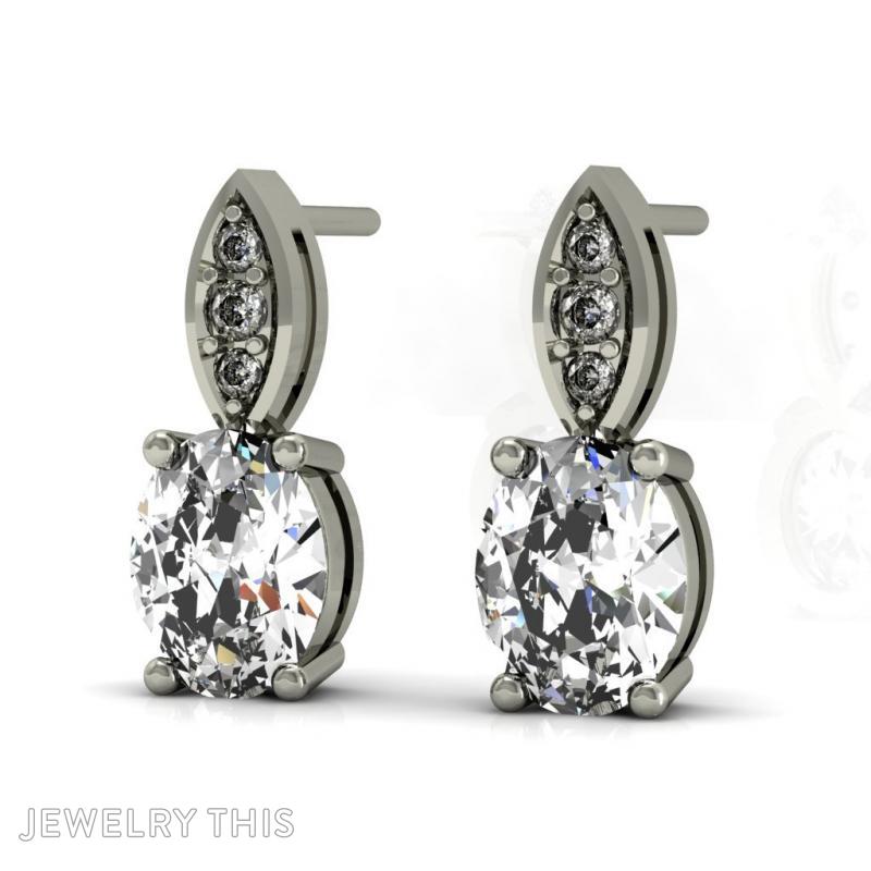 Stud (Post) Earring » Custom Jewelry by Jewelrythis