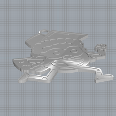 3D digital model with enamel compartments