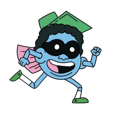 Action Figure Miles Logo