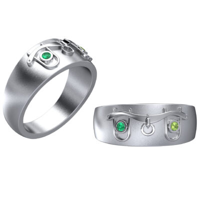 Photorealistic Render of the Commitment Ring