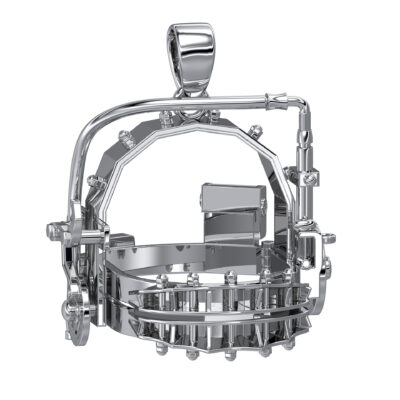 photo-realistic image of movie themed custom pendant