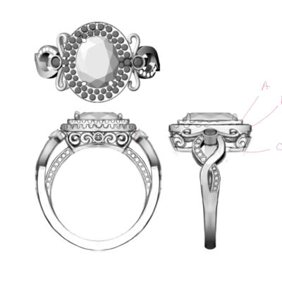 Engagement Ring Design by JewelryThis