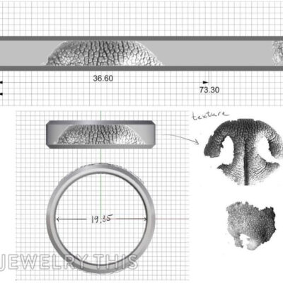 Design sketch by JewelryThis
