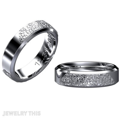 3D render of ring design