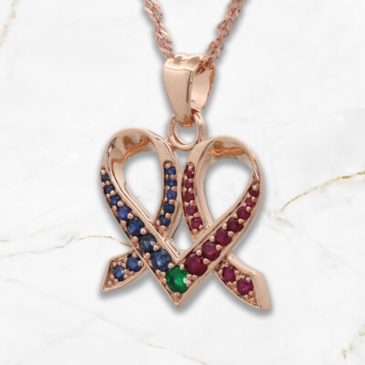 Finished 60th Birthday Pendant