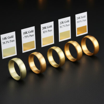 Understanding Gold Purity: Difference Between 14K, 18K, 22K, and 24K Gold Explained