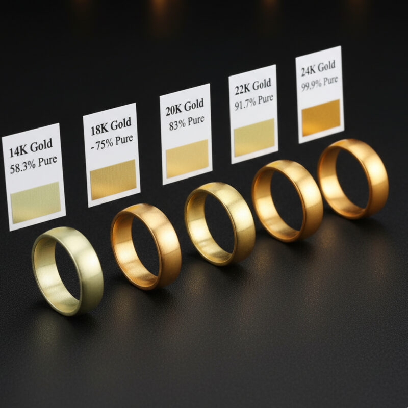 14K vs 18K vs 22K vs 24K Gold: Which Should You Choose?