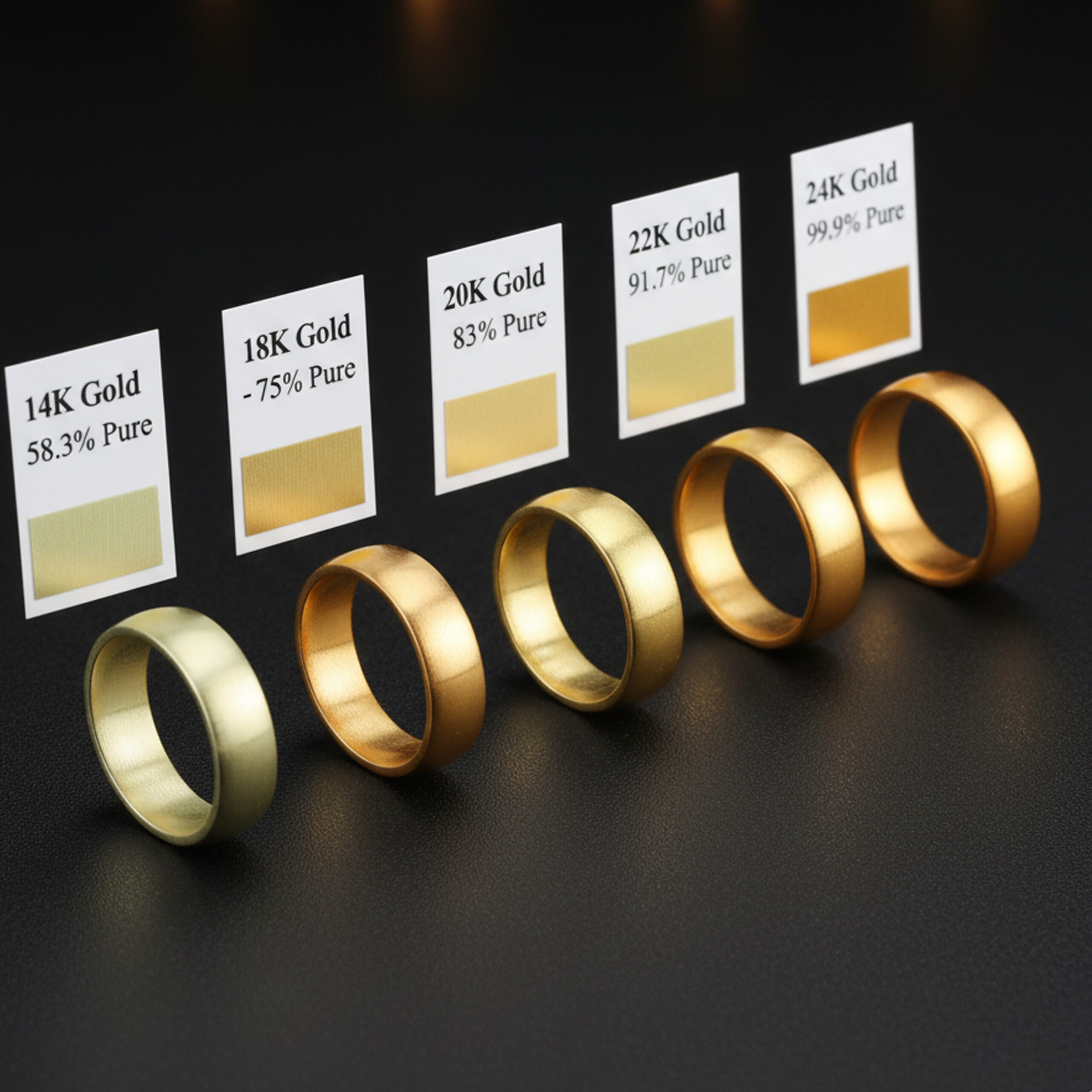 14K vs 18K vs 22K vs 24K Gold: Which Should You Choose?