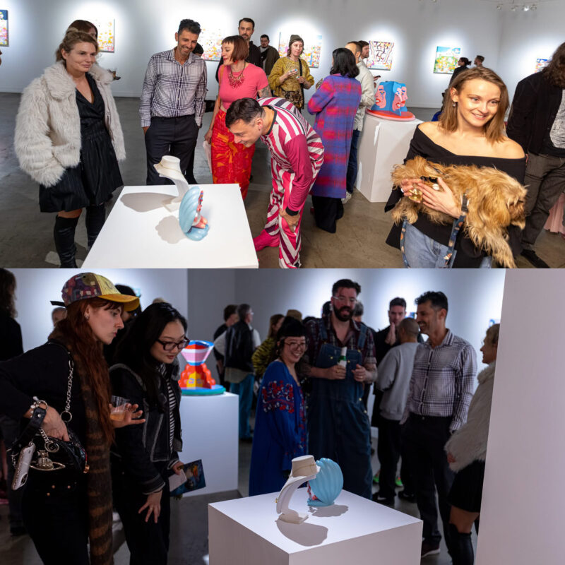 The Opening of Animal Instinct at Cory Helford Gallery