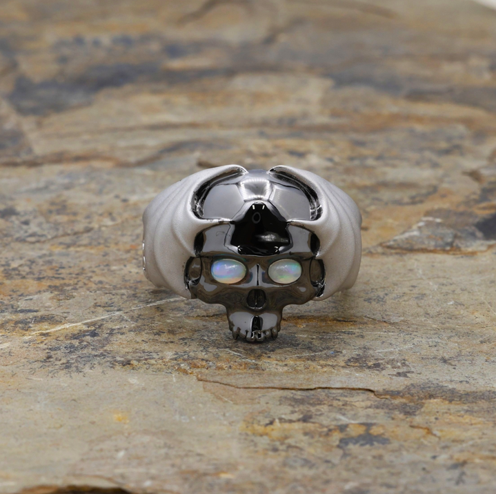 Finished Skull Wedding Ring