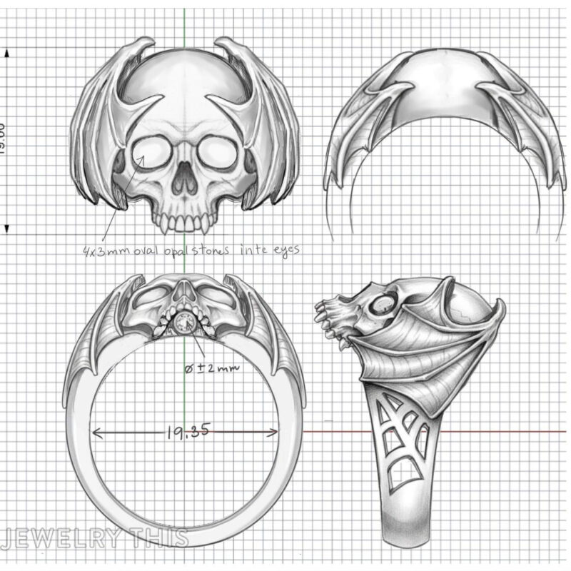 Technical design sketch 
