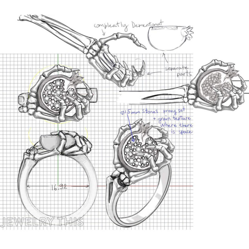 Concept Sketch by JewelryThis