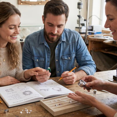 Custom Engagement Ring Process