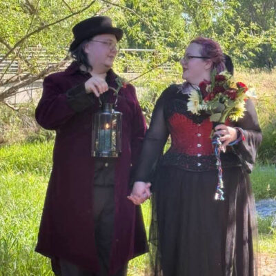 Congratulations to the happy couple
