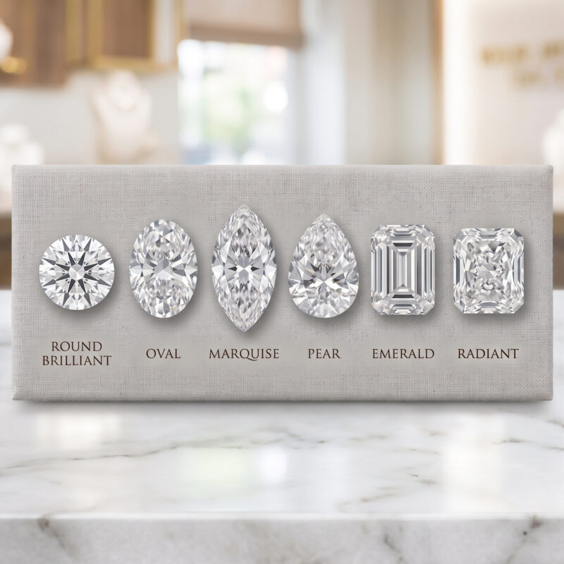 Same Carat Weights Different Shapes Same Carat Weights Different Shapes