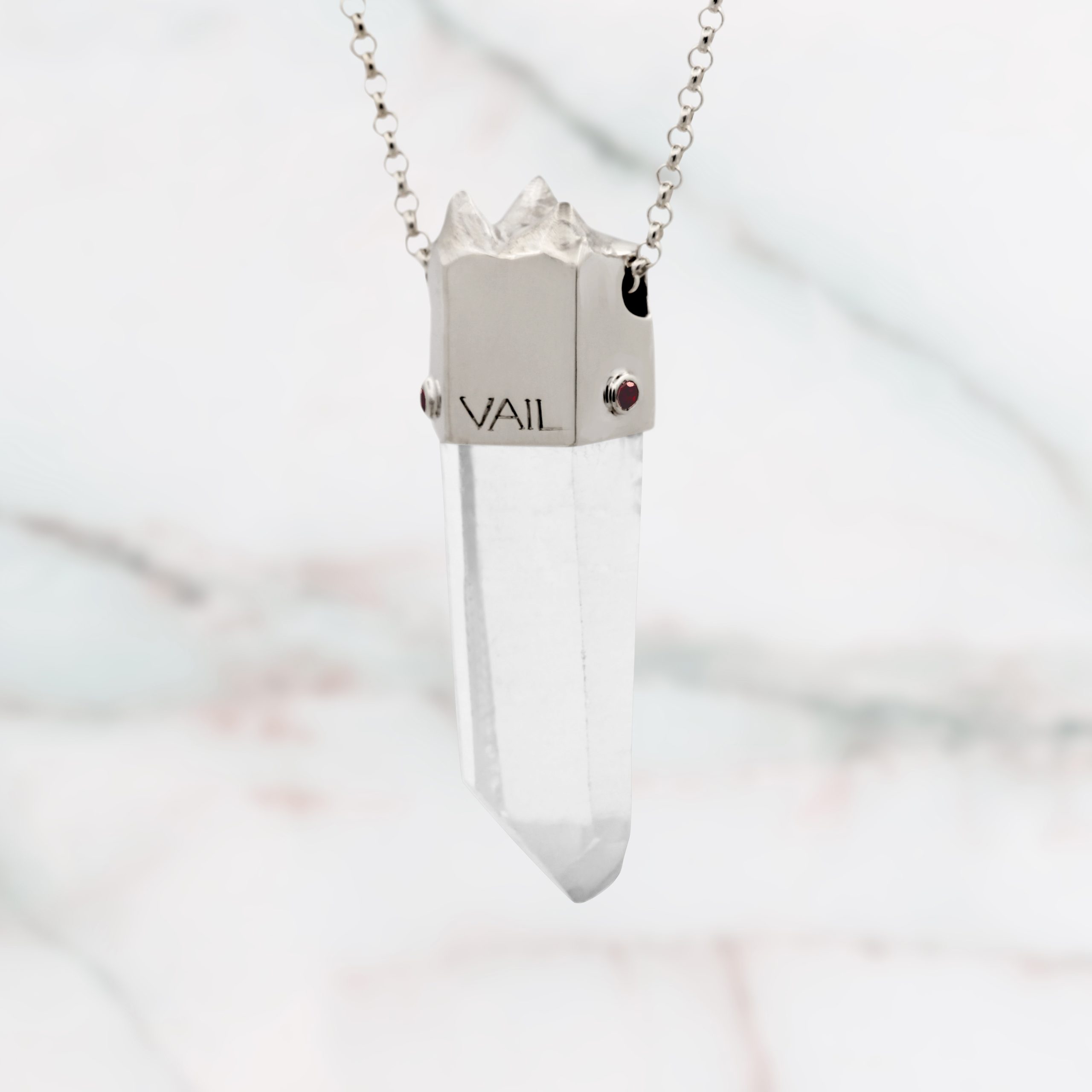 Quartz Crystal Pendant » JewelryThis Custom Jewelry