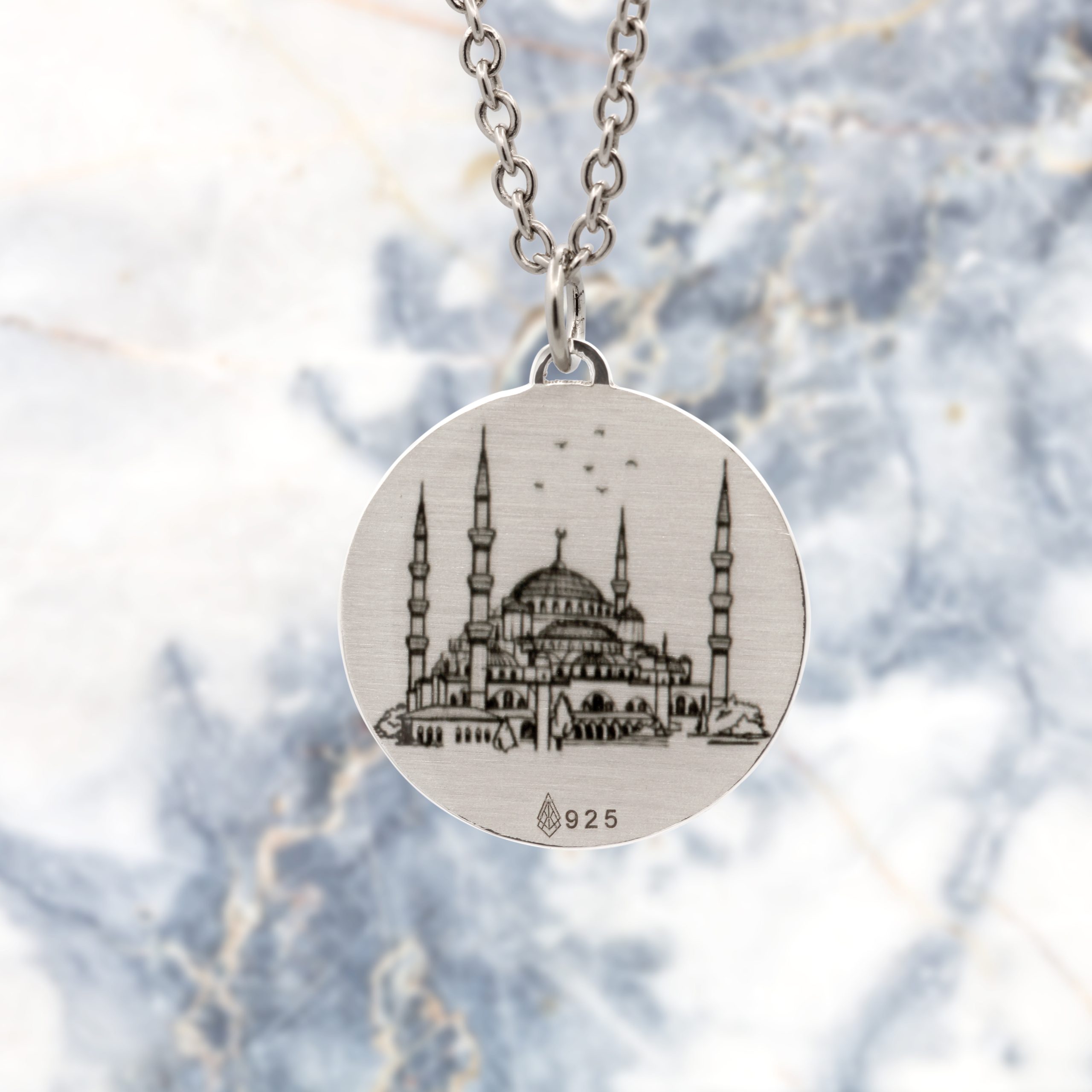 Double Sided Engraved Pendant » JewelryThis Custom Jewelry