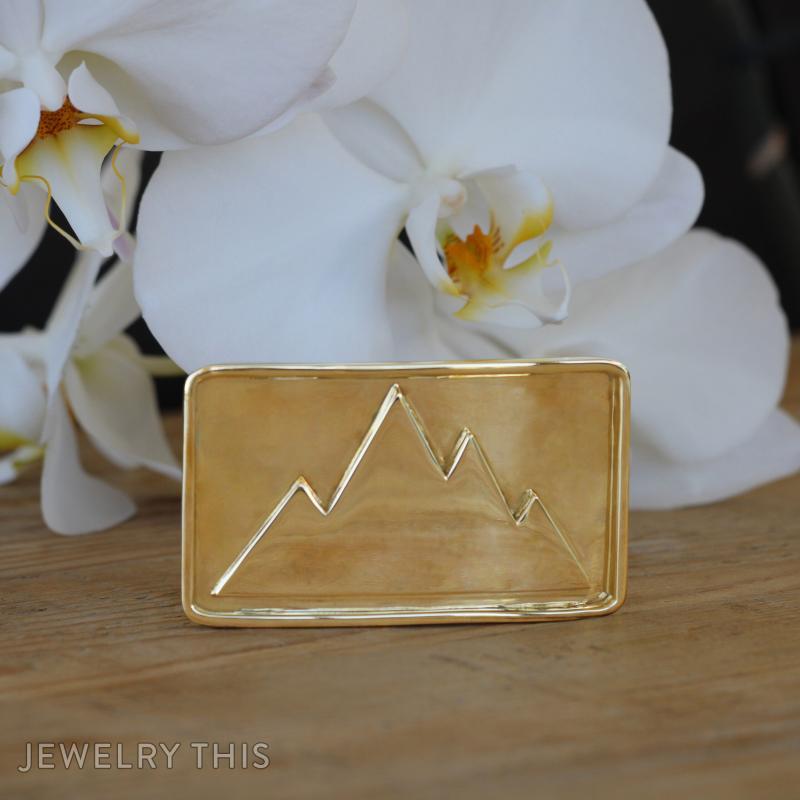Mountain Belt Buckle » JewelryThis Custom Jewelry