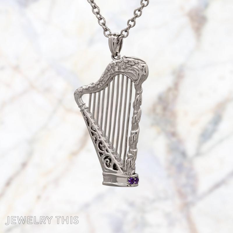 Harp Necklace