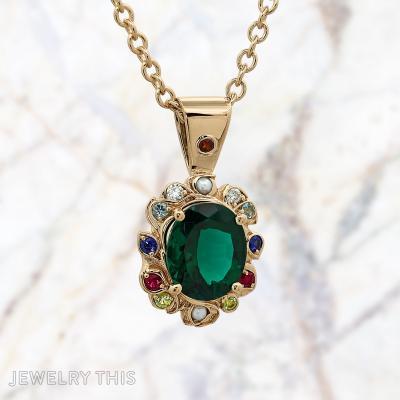 30th Anniversary Encrusted with birthstones