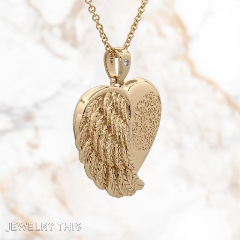 heart urn pendant