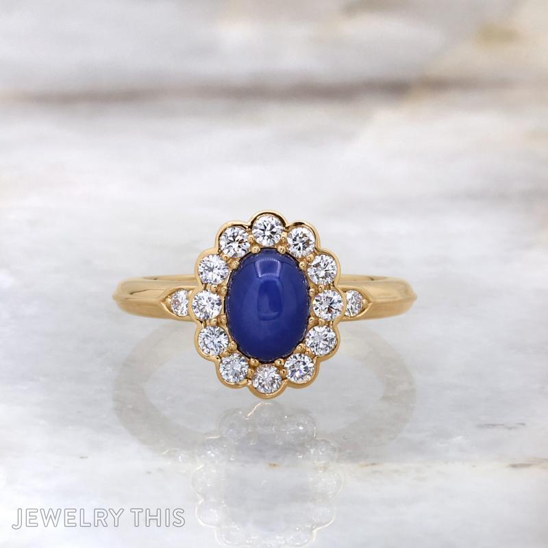 sapphirecabochon cabochon