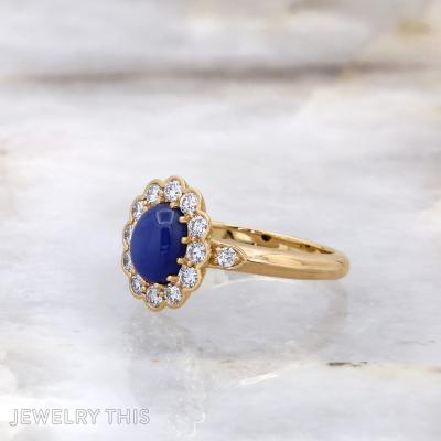 sapphirecabochon cabochon