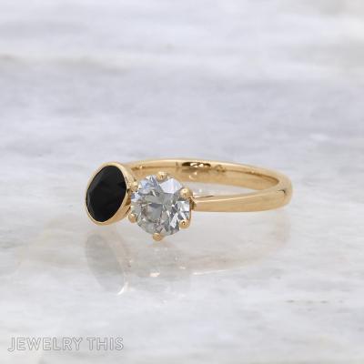 toietmoi twostone sapphire tulip bezel