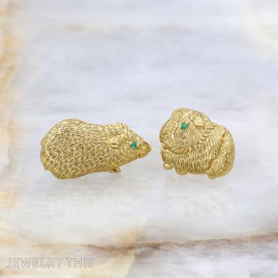 Guinea pig earrings