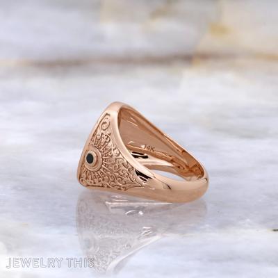 rose gold heart symbol