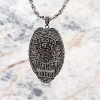 Custom Badge Pendant