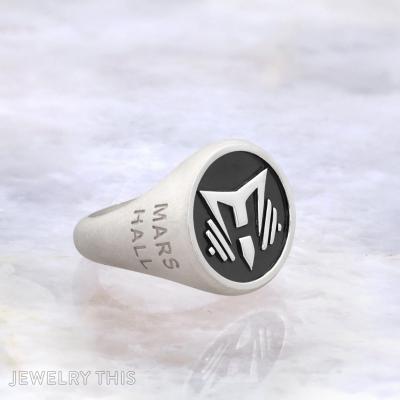 signet logo blackrhodium