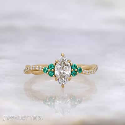 Marquise Engagement Ring