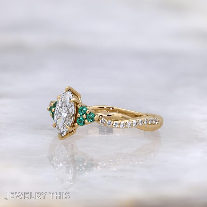 Marquise Engagement Ring