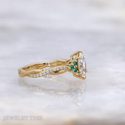 Marquise Engagement Ring