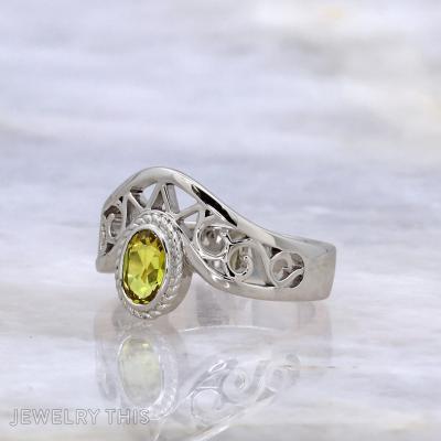 bezel sapphire swirl