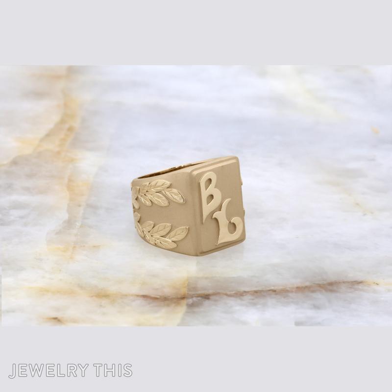 gold mens ring