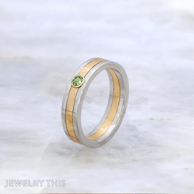 twotone sapphire bezel