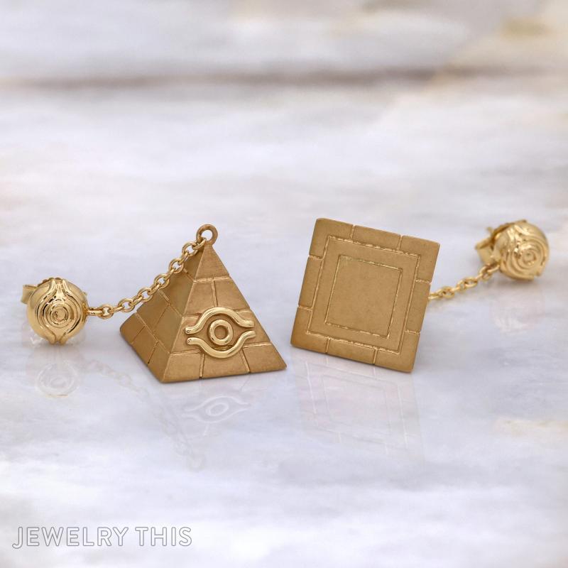 Pyramid Earrings