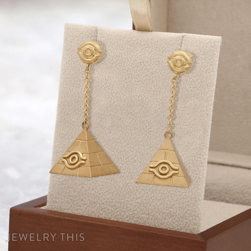 Pyramid Earrings