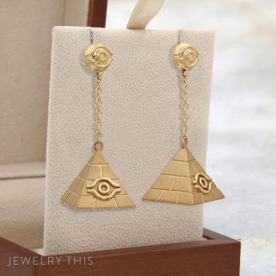 Pyramid Earrings