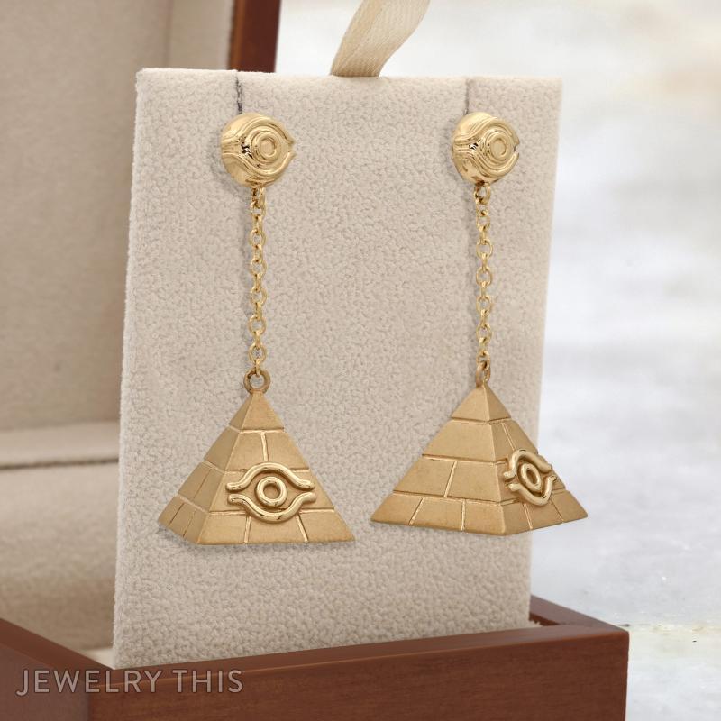 Pyramid Earrings