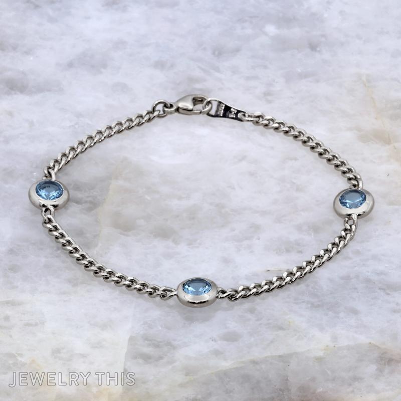 platinum station bracelet