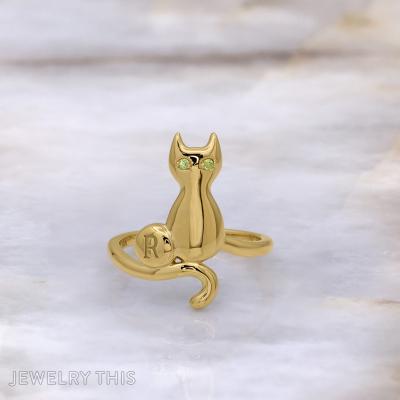 Cat Initial Ring