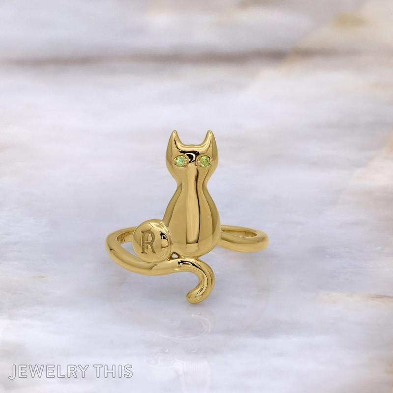 Cat Initial Ring