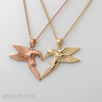 Memorial two-piece Hummingbird Heart