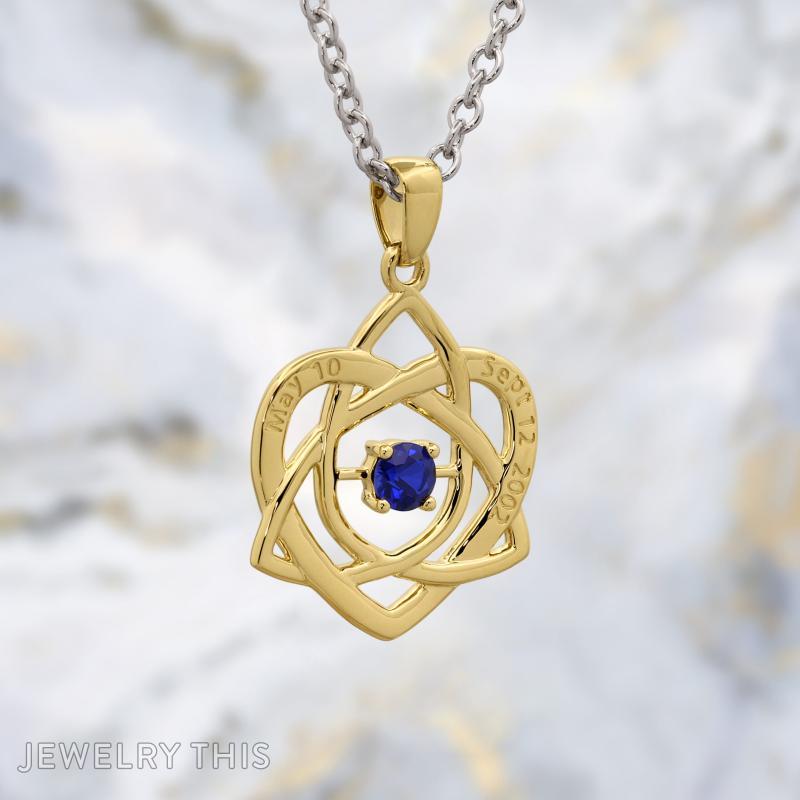 anniversary birthday pendant