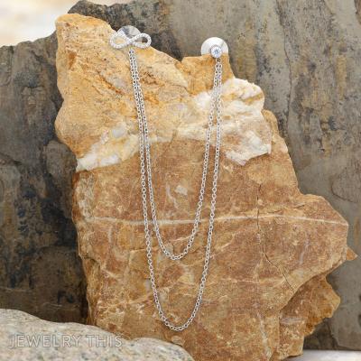 Infinity Lapel Pin Chain