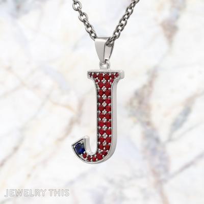 Matching J Pendants